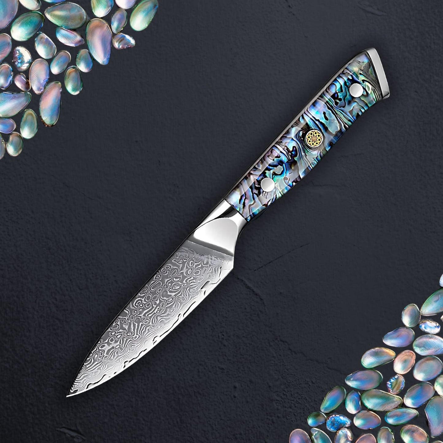 6-Piece Kitchen Knife Set - Exclusive Abalone Line