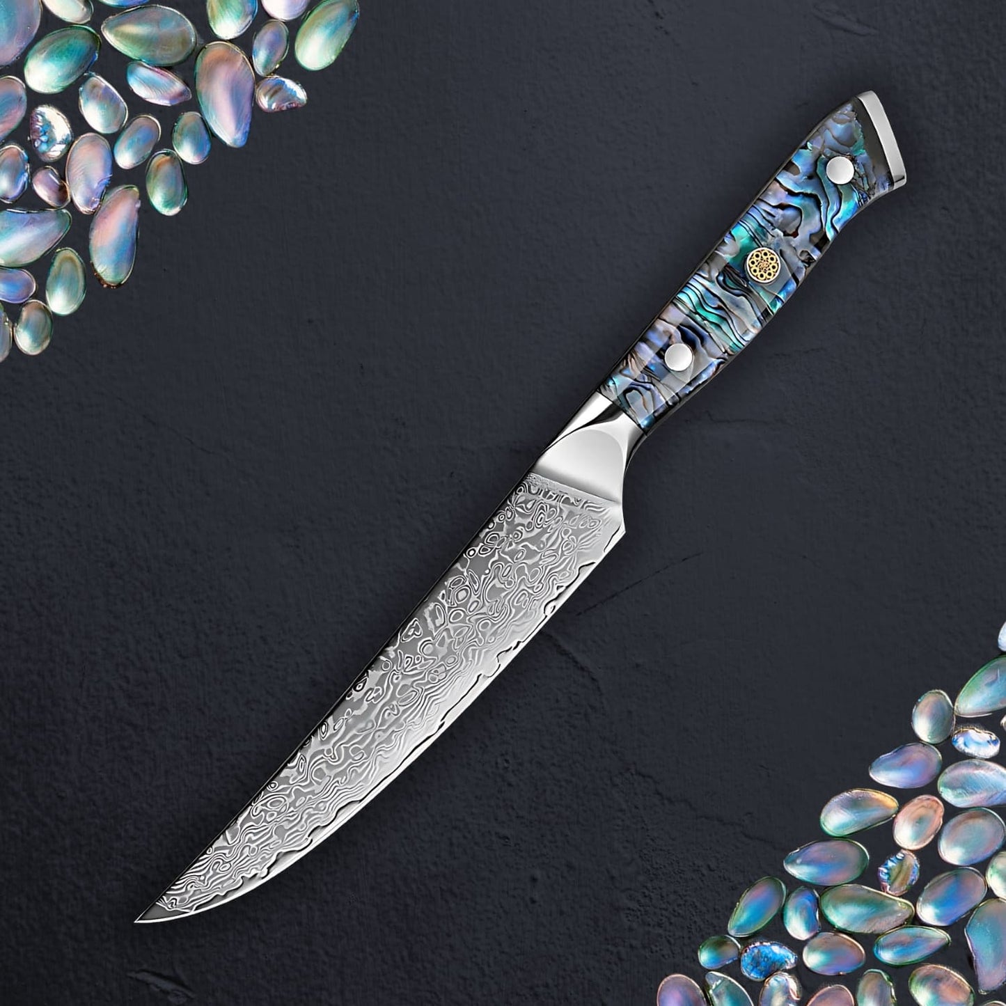 6-Piece Kitchen Knife Set - Exclusive Abalone Line