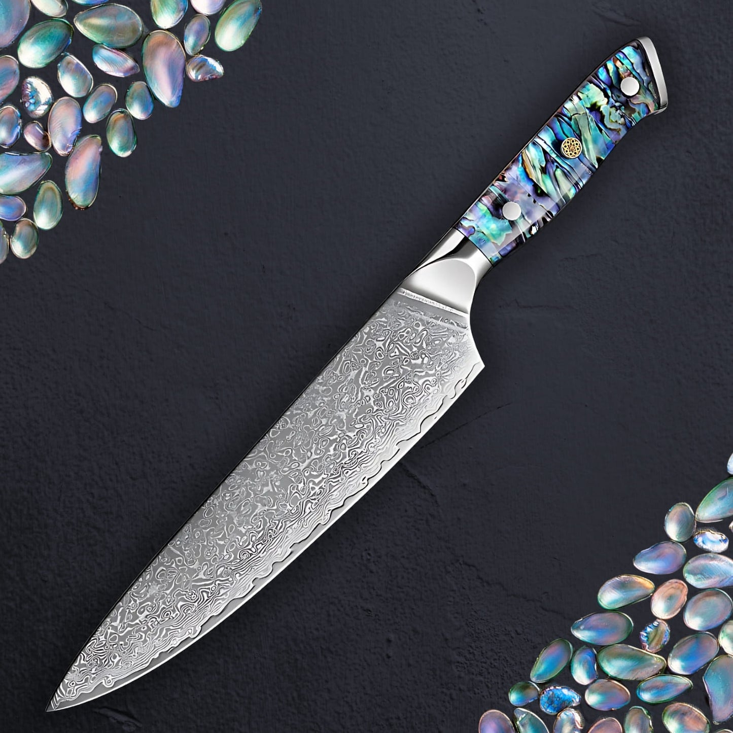 6-Piece Kitchen Knife Set - Exclusive Abalone Line