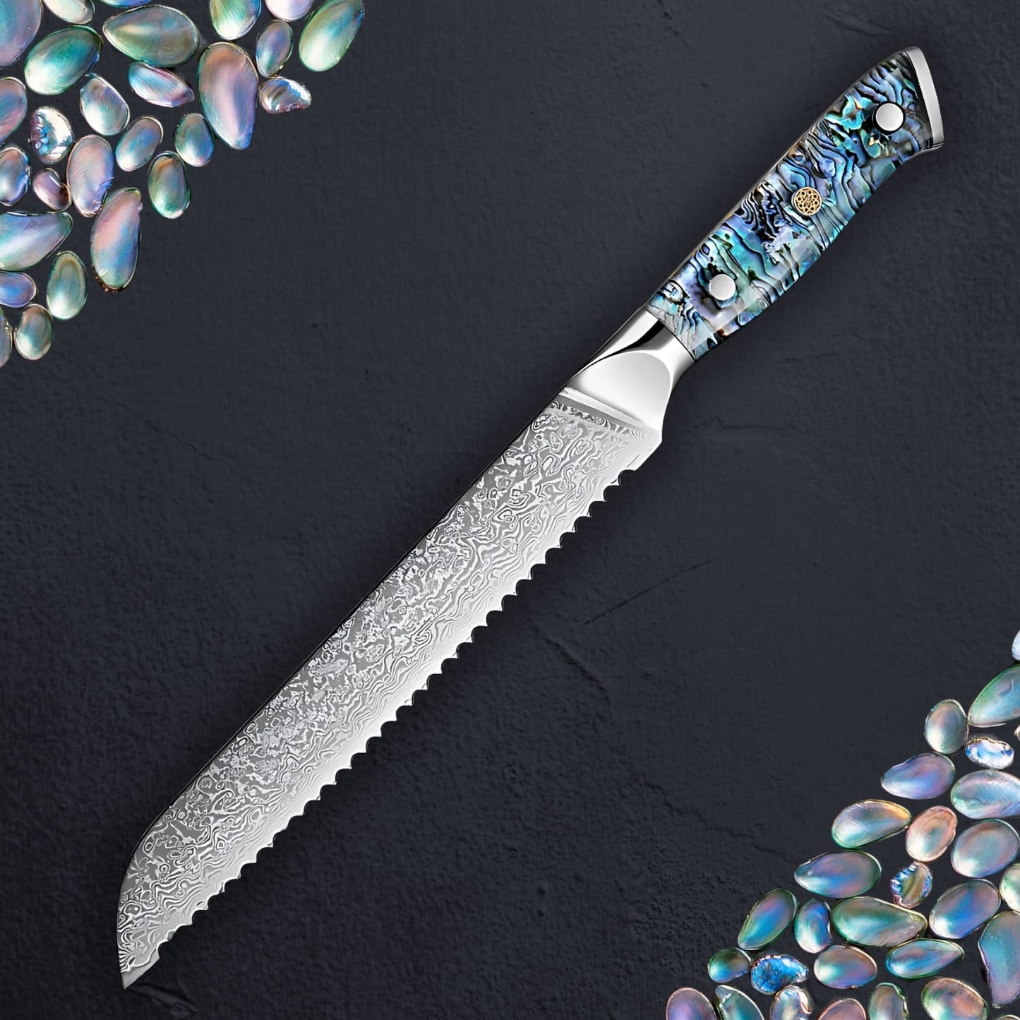 6-Piece Kitchen Knife Set - Exclusive Abalone Line