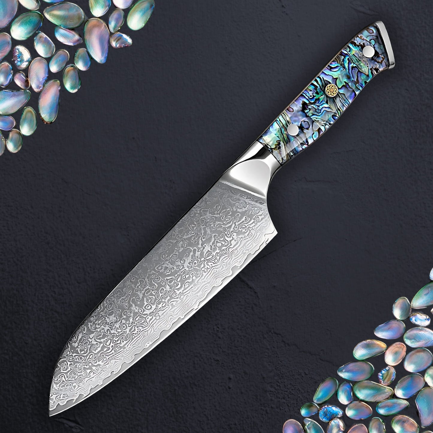 6-Piece Kitchen Knife Set - Exclusive Abalone Line