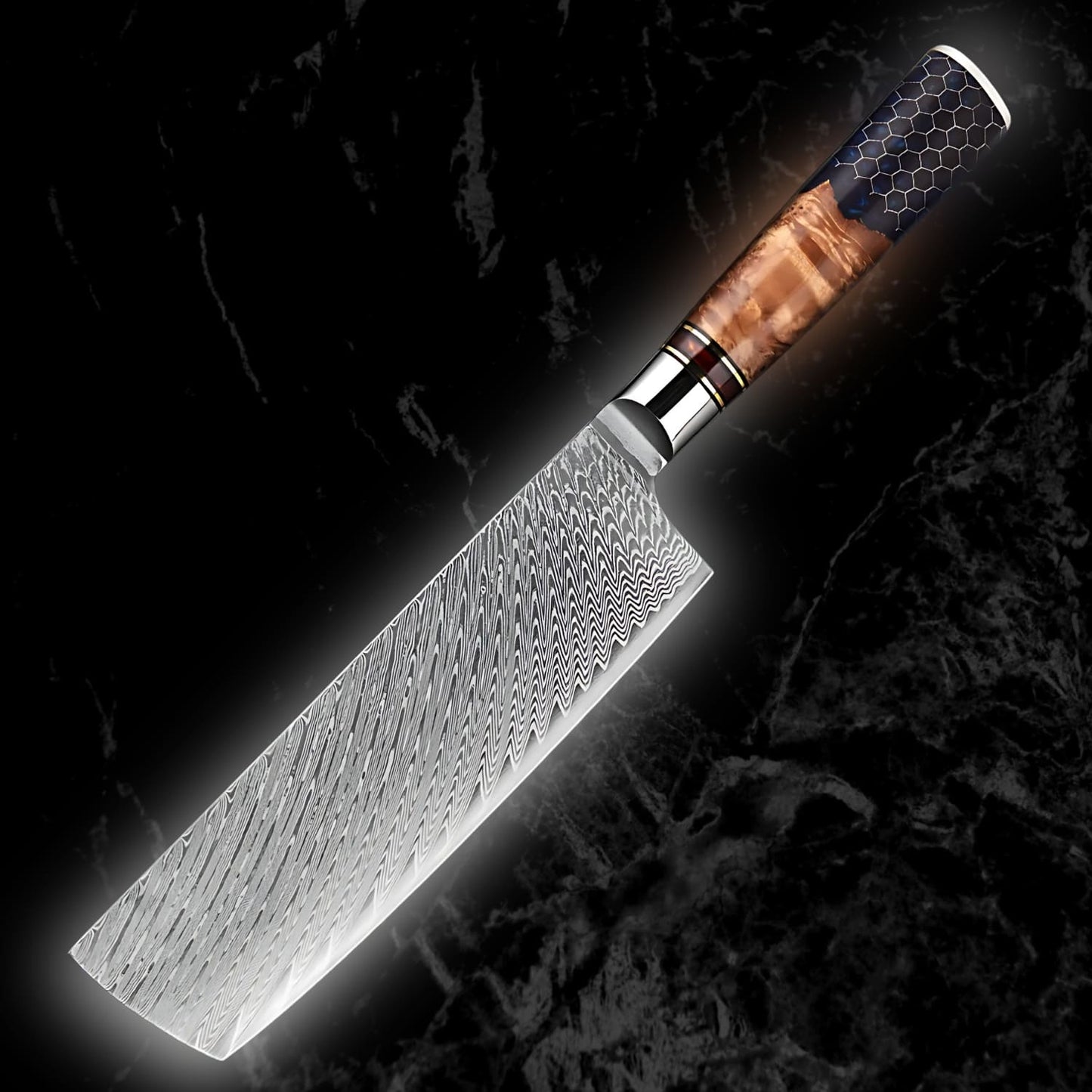 Sophisticate Knife Set 6-Pieces Japanese Damascus Steel