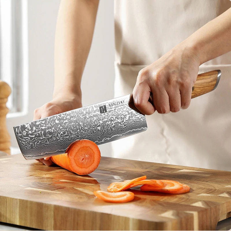 Premium Katana Damascus Chef Knife