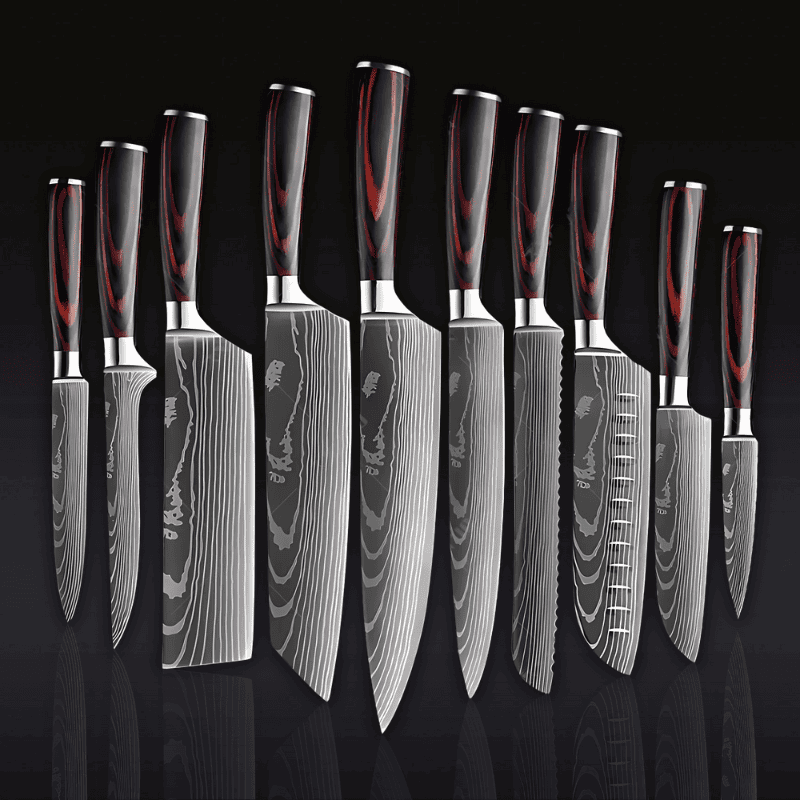 10-Piece Premium Knife Set – Precision, Style and Performance