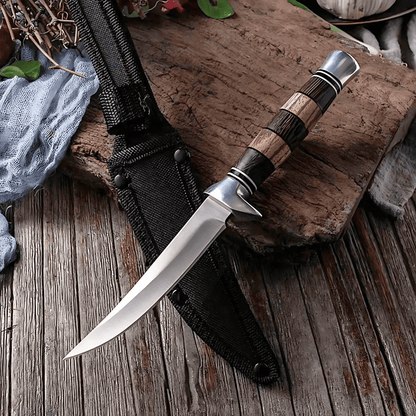 Boning Knife with Wooden Handle – Precision Stainless Steel Kitchen Knife