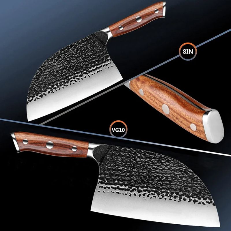 Imposing 7-Inch Cleaver Knife - Butcher Knife