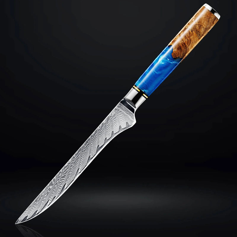 Blue Wave 7-Piece Knife Set -TOP LINE COLLECTION