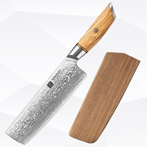 Premium Katana Damascus Chef Knife