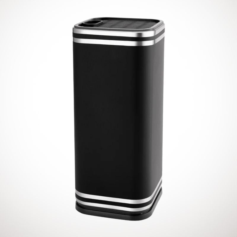 Sleek Stainless Steel Square Knife Holder – Large Capacity and Hygienic Storage