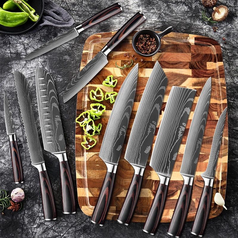 10-Piece Premium Knife Set – Precision, Style and Performance