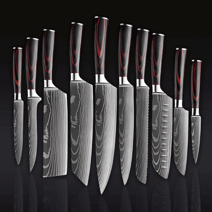10-Piece Premium Knife Set – Precision, Style and Performance