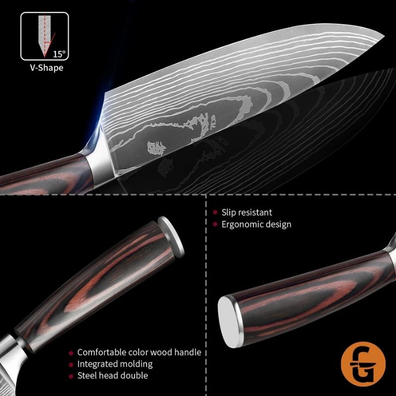 10-Piece Premium Knife Set – Precision, Style and Performance