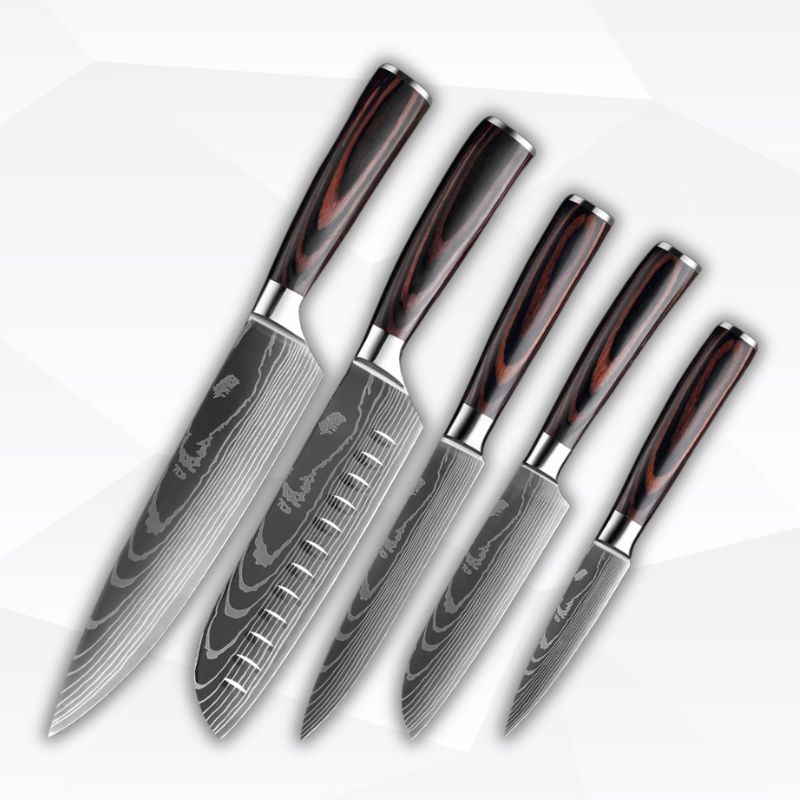 10-Piece Premium Knife Set – Precision, Style and Performance